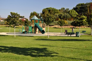 Photo of playground at Novarina Park